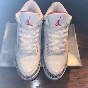 2003 OG Jordan White Cement 3s w/ sneaker card